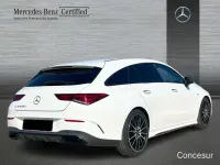 Usado Mercedes CLA200 Shooting Brake 150 CV (110 kW) 2021 Blanco Familiar