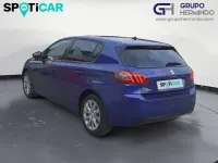 Usado Peugeot 308 Style 130 CV (95 kW) 2020 Azul Berlina