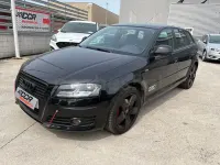 Usado Audi A3 Ambition 105 CV (77 kW) 2009 Negro Utilitario