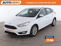 Usado Ford Focus Trend 125 CV (91 kW) 2015 Blanco Berlina