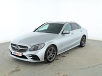 Usado Mercedes C200 AMG line 197 CV (144 kW) 2019 Gris Berlina