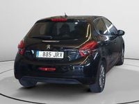 Usado Peugeot 208 Style 82 CV (60 kW) 2016 Negro Utilitario