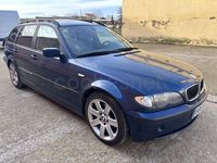 Usado BMW 320 150 CV (110 kW) 2004 Azul Familiar