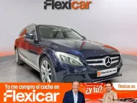 Usado Mercedes C220 170 CV (125 kW) 2017 Azul Familiar