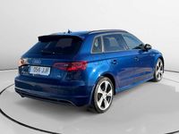 Usado Audi A3 S-Line 111 CV (81 kW) 2015 Azul Utilitario