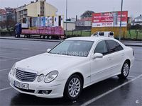 Usado Mercedes E220 Avantgarde 170 CV (125 kW) 2009 Blanco Berlina