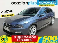 Usado Seat Leon ST FR 190 CV (139 kW) 2018 Gris Familiar