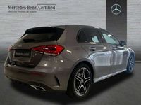 Usado Mercedes A180 AMG line 116 CV (85 kW) 2022 Gris Berlina