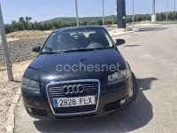 Usado Audi A3 Attraction 105 CV (77 kW) 2007 Negro Utilitario