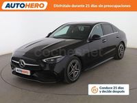 Usado Mercedes C220 AMG line 200 CV (147 kW) 2022 Negro Berlina