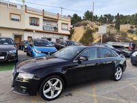 Usado Audi A4 143 CV (105 kW) 2009 Negro Familiar