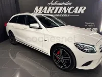 Usado Mercedes C300 245 CV (180 kW) 2019 Blanco Familiar
