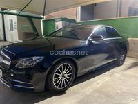 Usado Mercedes E220 194 CV (142 kW) 2018 Negro Berlina