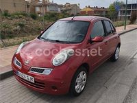 Usado Nissan Micra Acenta 88 CV (64 kW) 2008 Granate Berlina