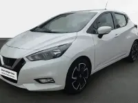 Usado Nissan Micra Acenta 92 CV (67 kW) 2021 Glaze white (metalizado) Utilitario