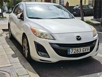 Usado Mazda 3 Sportive 151 CV (111 kW) 2010 Blanco Berlina