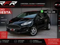 Usado Ford Fiesta Trend 82 CV (60 kW) 2017 Negro Utilitario