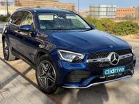 Usado Mercedes GLC220 170 CV (125 kW) 2020 Azul SUV