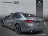 Usado Mercedes C300e AMG line 313 CV (230 kW) 2024 Gris selenita Berlina