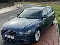 Usado Audi A4 S-Line 177 CV (130 kW) 2015 Azul Familiar