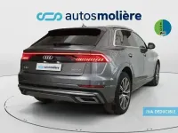 Usado Audi Q8 S-Line 286 CV (210 kW) 2022 Gris / plata SUV