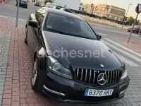 Usado Mercedes C220 170 CV (125 kW) 2013 Gris / plata Coupe