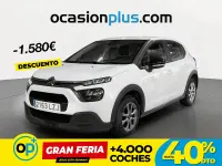 Usado Citroën C3 Live 102 CV (75 kW) 2022 Blanco Utilitario