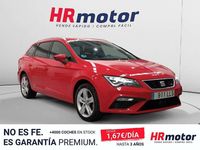 Usado Seat Leon ST FR 132 CV (97 kW) 2020 Rojo Familiar