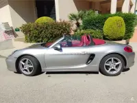 Usado Porsche Boxster 265 CV (194 kW) 2013 Gris / plata Descapotable