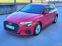 Usado Audi A3 S-Line 150 CV (110 kW) 2021 Rojo Berlina