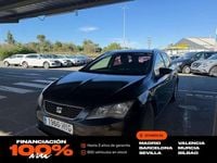 Usado Seat Leon ST Reference 105 CV (77 kW) 2014 Negro Familiar
