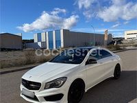Usado Mercedes CLA220 AMG line 170 CV (125 kW) 2014 Blanco Berlina