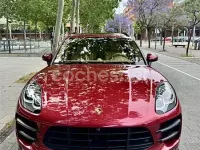 Usado Porsche Macan Turbo 400 CV (294 kW) 2015 Granate SUV