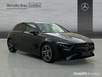 Usado Mercedes A180 AMG line 136 CV (100 kW) 2025 Negro