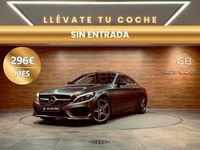 Usado Mercedes C220 AMG line 170 CV (125 kW) 2016 Gris / plata Coupe