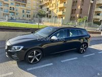 Usado Volvo V60 R-Design 190 CV (139 kW) 2019 Negro Familiar