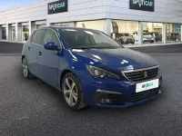Usado Peugeot 308 Allure 131 CV (96 kW) 2018 Azul Utilitario