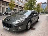 Usado Peugeot 407 143 CV (105 kW) 2008 Verde Familiar