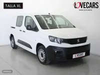 Usado Peugeot Partner 101 CV (74 kW) 2021 Blanco Monovolumen