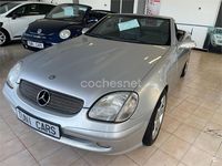 Usado Mercedes SLK200 163 CV (119 kW) 2000 Gris / plata Descapotable