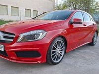 Usado Mercedes A220 AMG line 170 CV (125 kW) 2014 Rojo Berlina