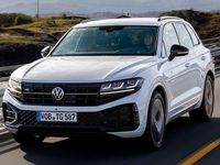 Usado VW Touareg R-line 286 CV (210 kW) 2018 Azul SUV