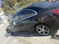 Usado Mercedes C180 AMG line 156 CV (114 kW) 2015 Negro Berlina