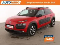 Usado Citroën C4 Cactus Feel 82 CV (60 kW) 2017 Rojo Utilitario
