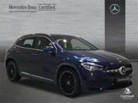 Usado Mercedes GLA200 AMG line 150 CV (110 kW) 2020 Azul denim SUV