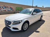 Usado Mercedes C200 Elegance 136 CV (100 kW) 2014 Blanco Familiar