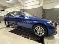 Usado Mercedes C200 170 CV (125 kW) 2018 Azul Familiar