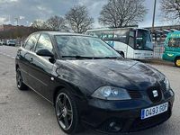 Usado Seat Ibiza 100 CV (73 kW) 2008 Negro Berlina