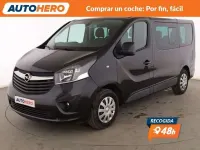 Usado Opel Vivaro S 125 CV (91 kW) 2018 Negro Monovolumen