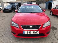 Usado Seat Leon Style 105 CV (77 kW) 2014 Rojo Berlina